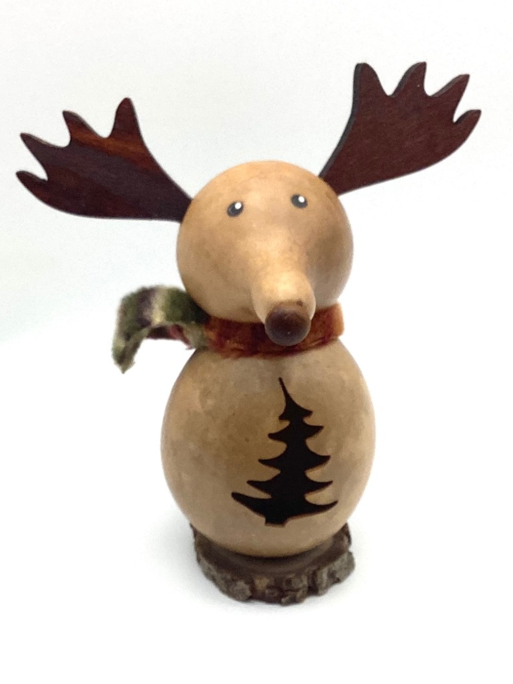Little Moose Gourd Approximately 4 1/2” Tall - NWT